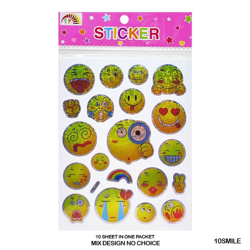 Smile Journaling Sticker | 10 Sheets