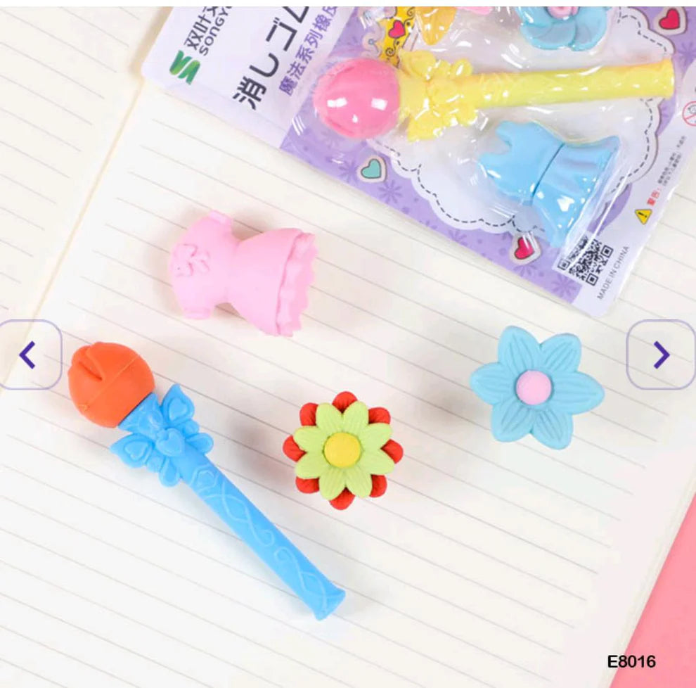 Fairy Kit Eraser Set