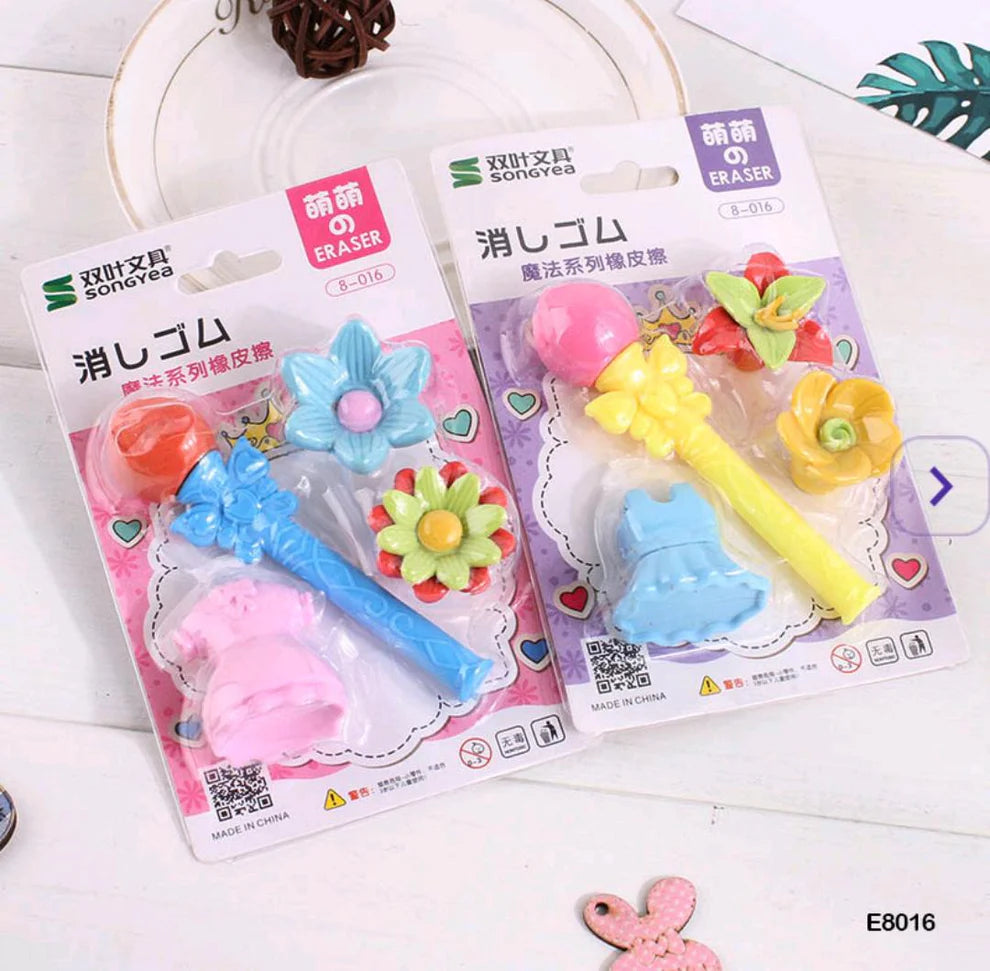 Fairy Kit Eraser Set