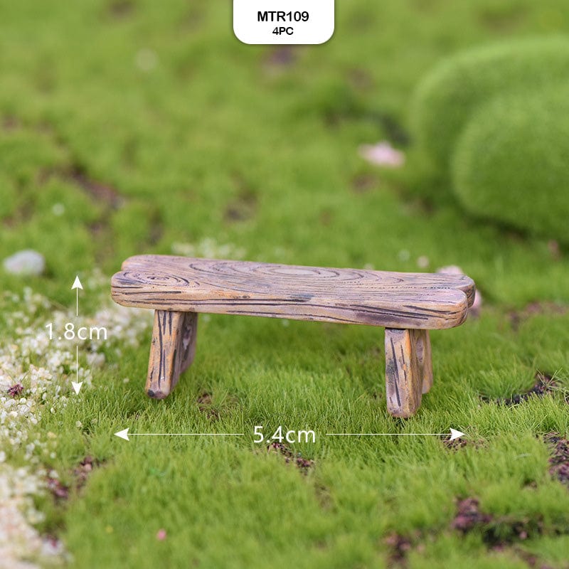 Miniature Bench | 4 Pc