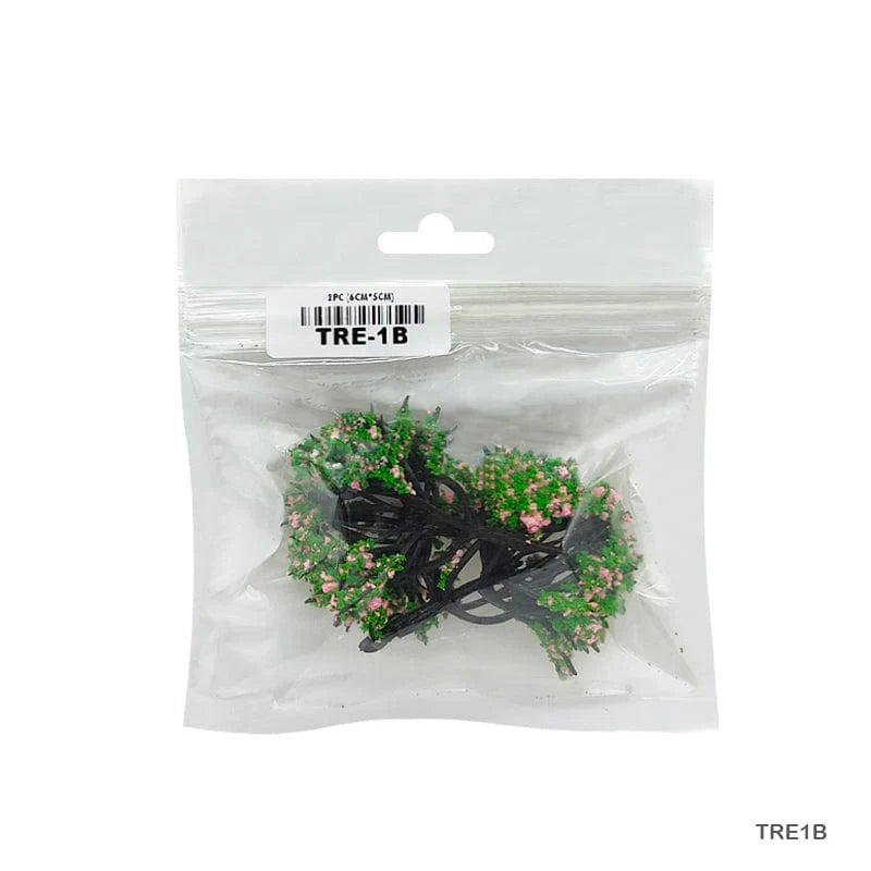 Miniature Tree with Flowers | 2 Pc