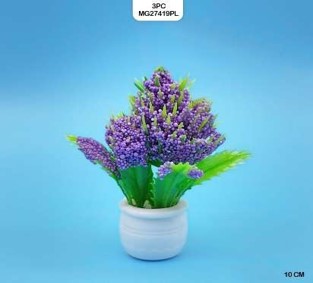 Miniature Flowering Plant | 3 pc