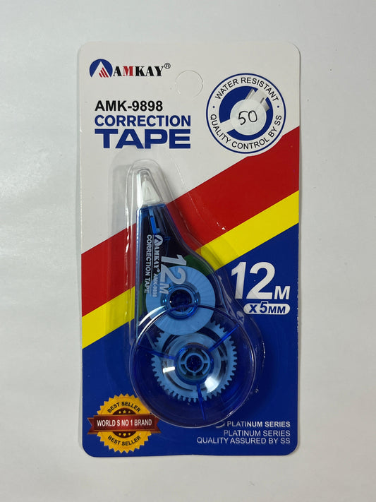 Amkay Correction Tape | 12m X 5mm