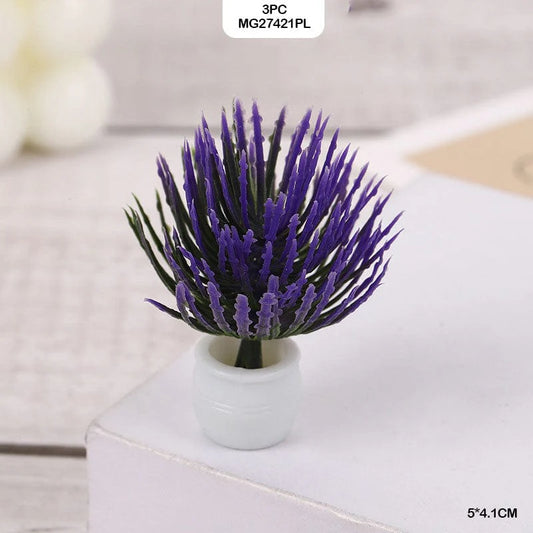 Miniature Flowering Plant | 3 pc (Copy)